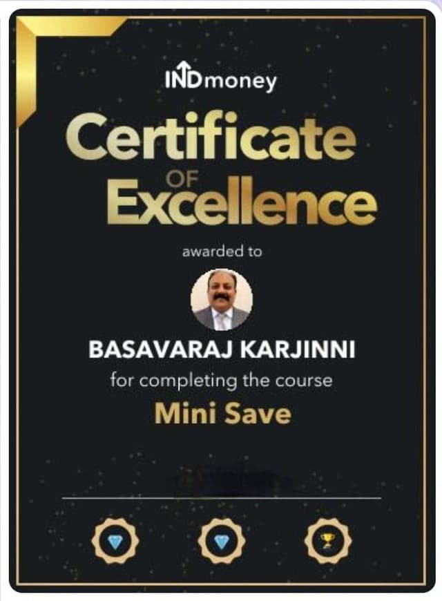 Award and recognition certificate 6