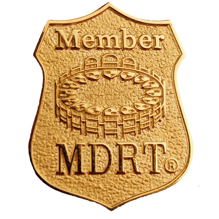 Million Dollar Round Table member badge