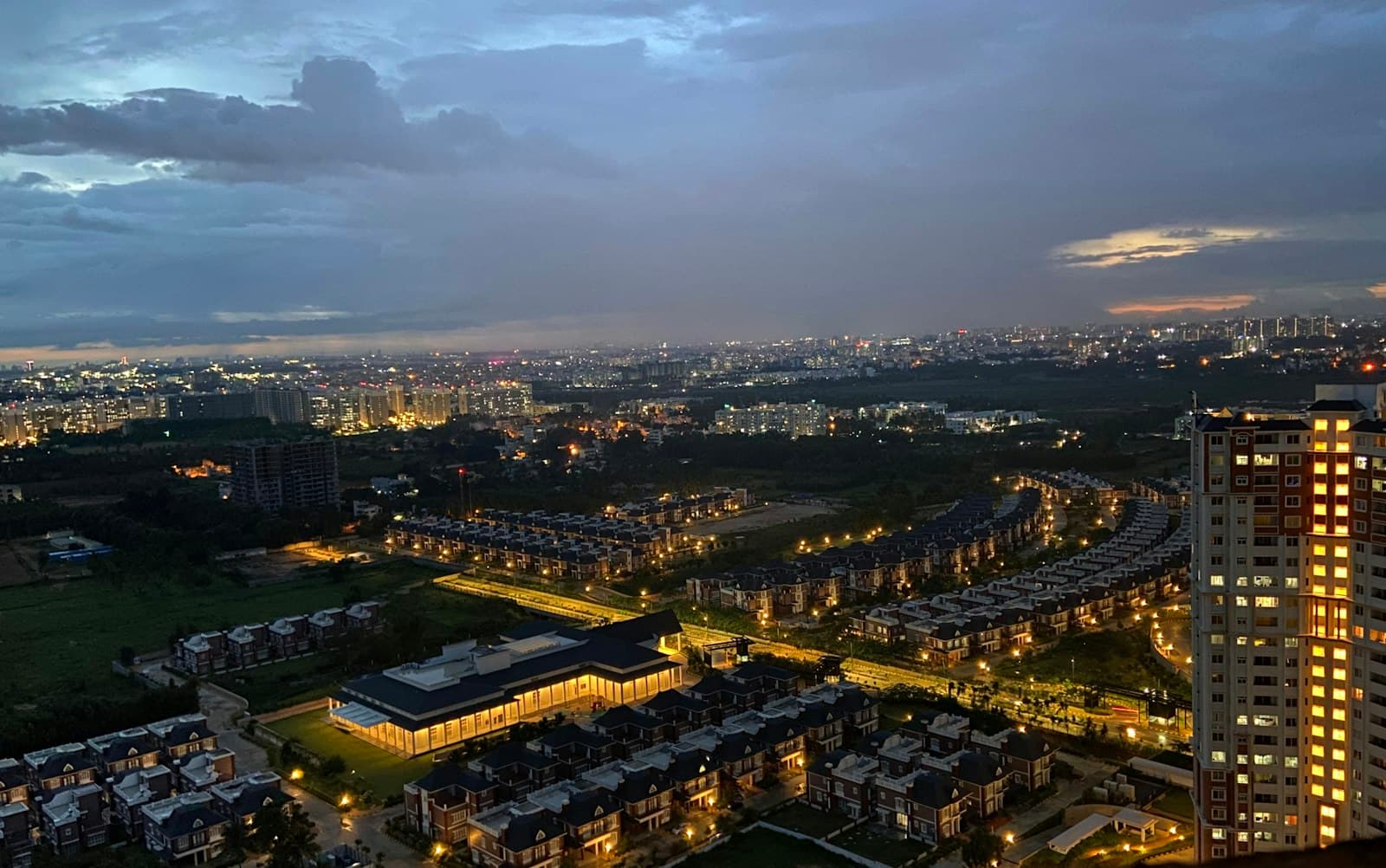 Bengaluru at dusk — home of VijayaRaj Consultancy Services